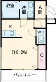 クライス横堤の間取り画像