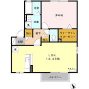 グランモア若草 Bの間取り画像