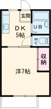 コーポマリンパークの間取り画像