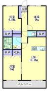 リアン都城の間取り画像