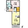 エルドラードDの間取り画像