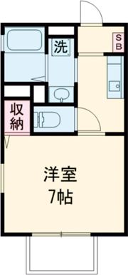 スバルハイツの間取り画像