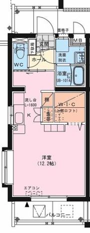 パラシオ末広の間取り画像
