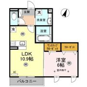アンジュール Cの間取り画像