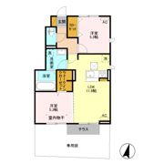 パルシティ・8の間取り画像