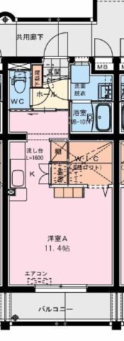 宮崎フェニックスマンションの間取り画像