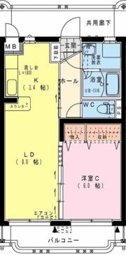 Harmony西高松の間取り画像