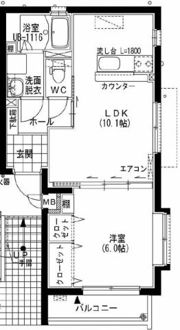 ユーミーれんげ草の間取り画像