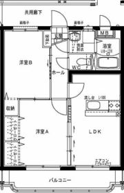 フェリスタ舞鶴の間取り画像