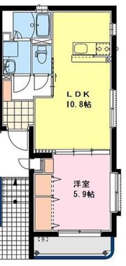 アリエスkの間取り画像