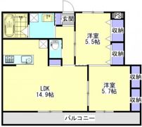 都原グランテラスの間取り画像