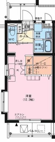 パラシオ末広の間取り画像