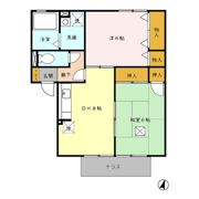 ル・シエージュの間取り画像