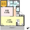 ル ココン 西高松の間取り画像