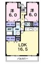 ラフィーネ南伊丹の間取り画像