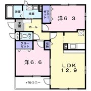パルレジデンスの間取り画像