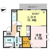 カーサ ビアンカの間取り画像