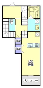 CUORE KANADA IIの間取り画像