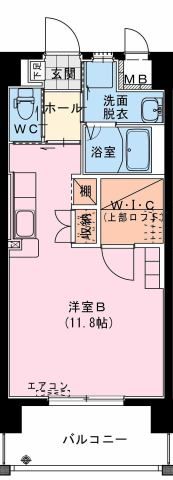 ラ・フォーレ清水の間取り画像