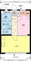 グランツ・ソワの間取り画像