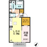 ガーデンフラッツ丸山の間取り画像