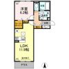 メモリーⅠの間取り画像