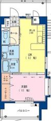 エメフィスYUKIの間取り画像