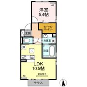 オーキッド マル Ⅰ棟の間取り画像