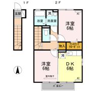 コルナス ヒル アイエフの間取り画像