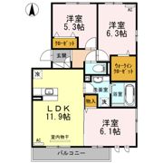 プランドール.i Ⅲの間取り画像