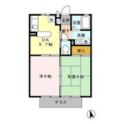 ジェネス カミムラの間取り画像