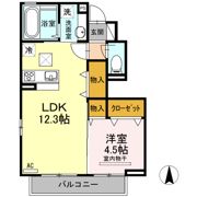 ヴィレッタ B棟の間取り画像