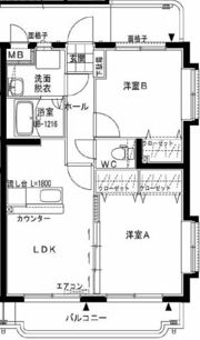ビブレコートの間取り画像