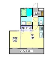 HermitⅠの間取り画像
