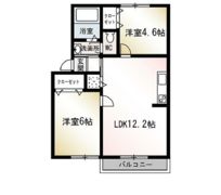 ドミール林の間取り画像