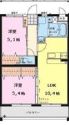 エアフォルクⅢの間取り画像