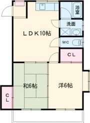 マミールⅢの間取り画像