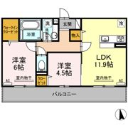 アルモニー B棟の間取り画像