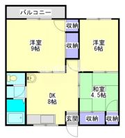 ワシントンハイツの間取り画像