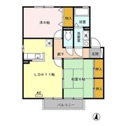 セジュールマーサ A棟の間取り画像