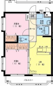 レザンス波島の間取り画像