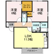 ハートワードの間取り画像