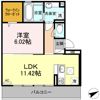 ル ココン 西高松の間取り画像