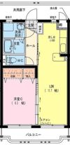 レザンス波島の間取り画像