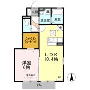 コルナス ヒル アイエフの間取り画像