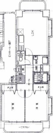 リバーサイド天満の間取り画像