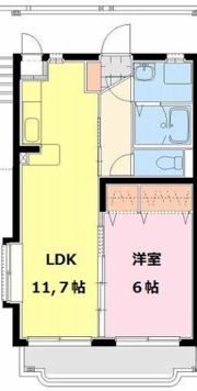エアフォルクⅡの間取り画像