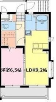 ハーバーイーストⅡの間取り画像