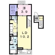 ヴォワ ラクテ サウスの間取り画像