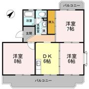 ラ・リヴィエールⅢの間取り画像